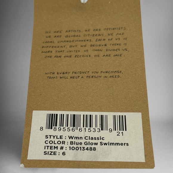 Toms Blue Glow Swimmers. - Picture 5 of 9